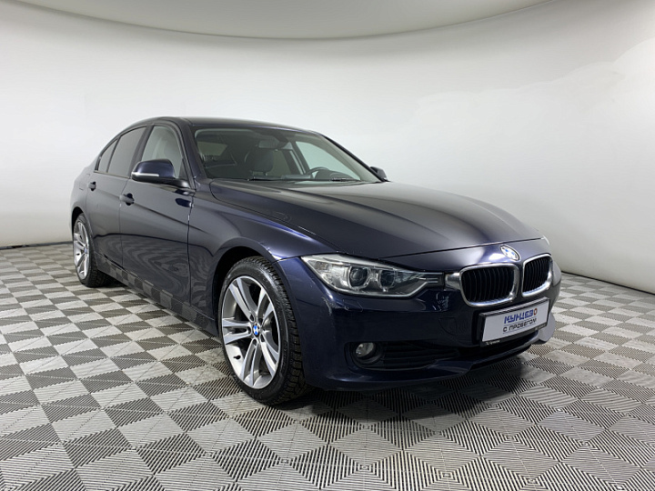 BMW 3 серии 1.6, 2014 года, Автоматическая, СИНИЙ