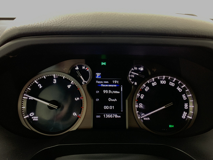 TOYOTA Land Cruiser Prado 2.8, 2018 года, Автоматическая, БЕЛЫЙ