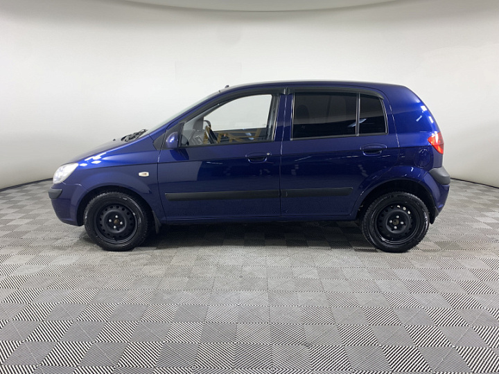 Hyundai Getz 1.4, 2008 года, Автоматическая, Синий