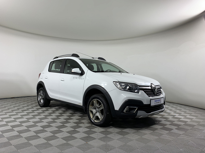 RENAULT Sandero Stepway 1.6, 2019 года, Механика, БЕЛЫЙ