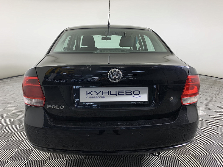 Volkswagen Polo 1.6, 2012 года, Автоматическая, ЧЕРНЫЙ