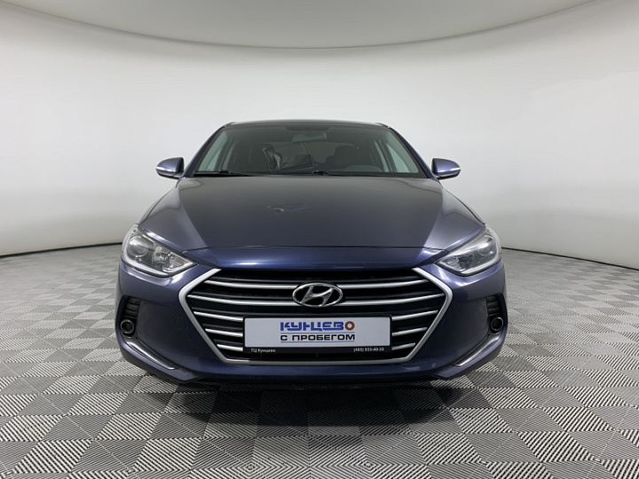 HYUNDAI Elantra 1.6, 2018 года, Автоматическая, СИНИЙ