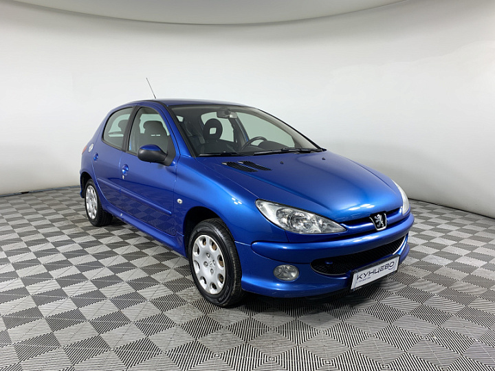 PEUGEOT 206 1.4, 2007 года, Автоматическая, ЯРКО-СИНИЙ