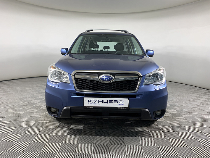 SUBARU Forester 2, 2014 года, Вариатор, СИНИЙ