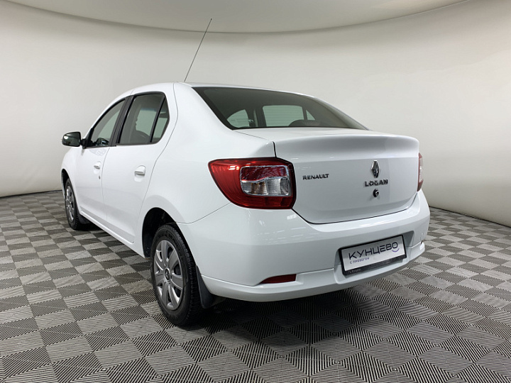 RENAULT Logan 1.6, 2018 года, Механика, БЕЛЫЙ