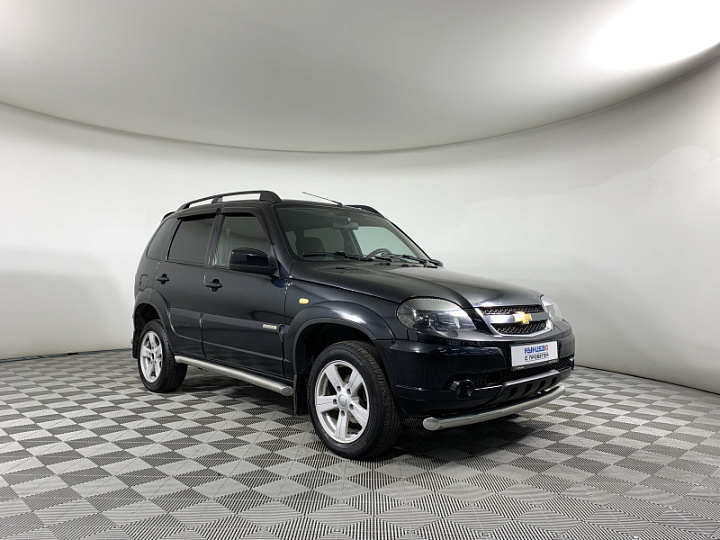 CHEVROLET Niva 1.7, 2017 года, Механика, Черно-синий