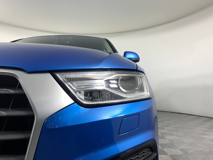 AUDI Q3 1.4, 2016 года, Робот, ГОЛУБОЙ