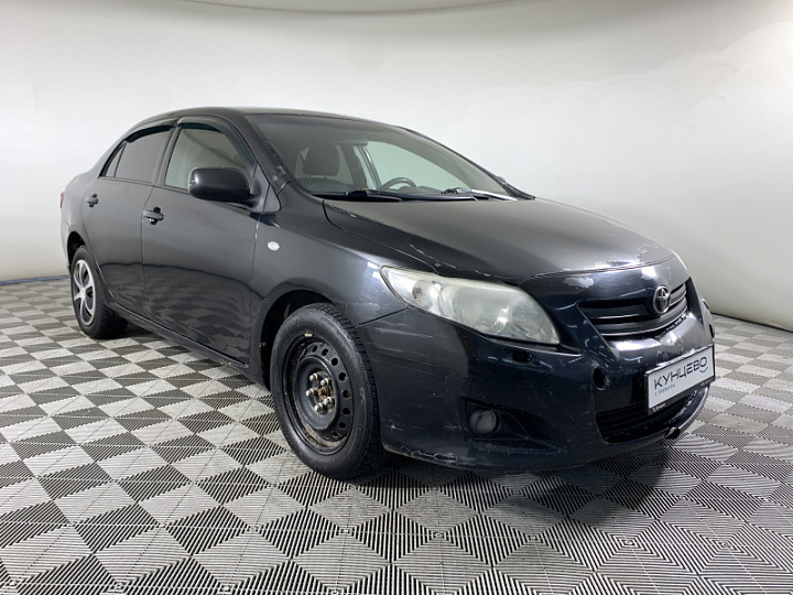 TOYOTA Corolla 1.6, 2008 года, Механика, ЧЕРНЫЙ