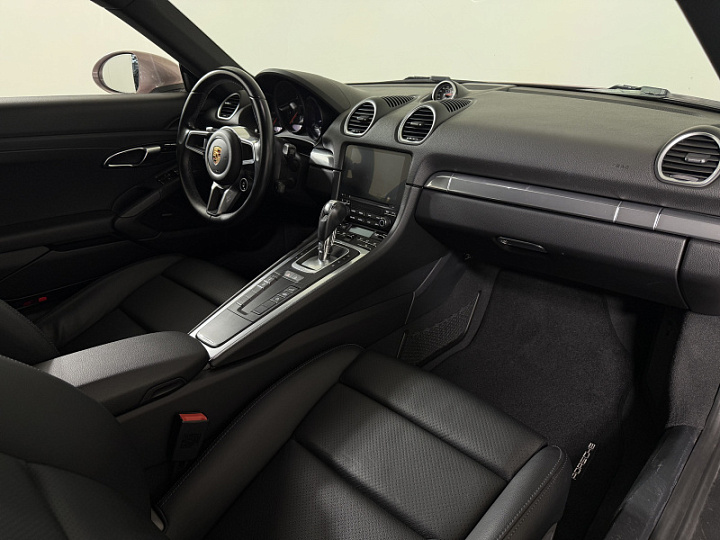 Porsche Cayman 2, 2022 года, Робот, Красный