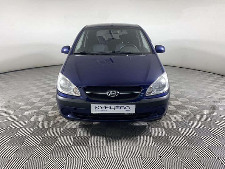 Hyundai Getz 1.4, 2008 года, Автоматическая, Синий