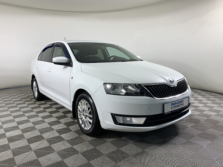 SKODA Rapid 1.4, 2015 года, Робот, БЕЛЫЙ