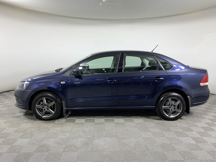 VOLKSWAGEN Polo 1.6, 2013 года, Автоматическая, ТЕМНО-СИНИЙ