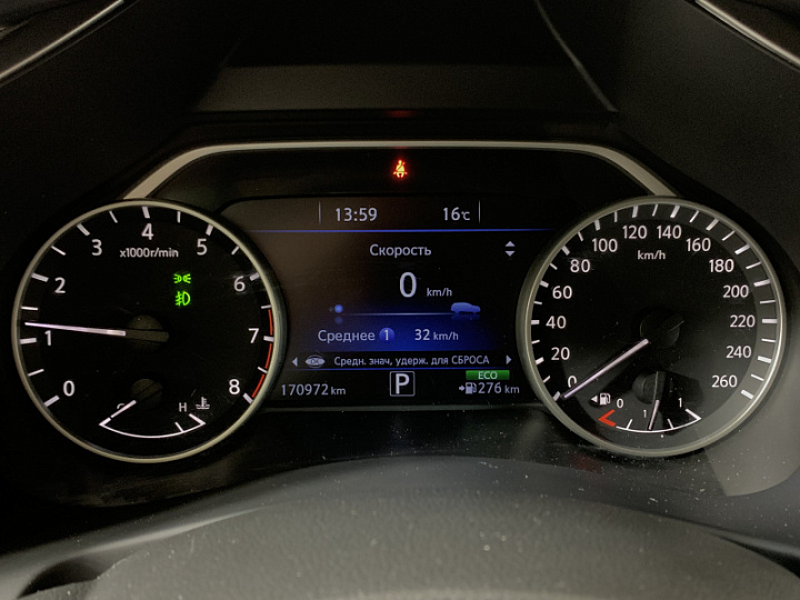 Nissan Murano 3.5, 2016 года, Вариатор, Черный