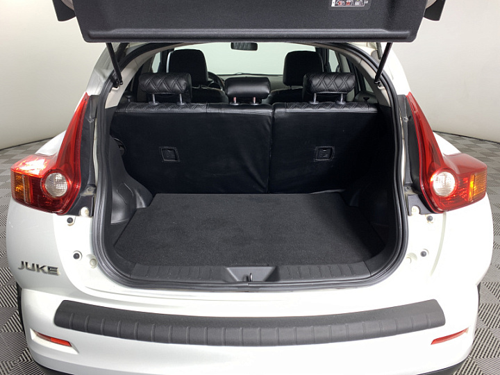 NISSAN Juke 1.6, 2012 года, Вариатор, БЕЛЫЙ