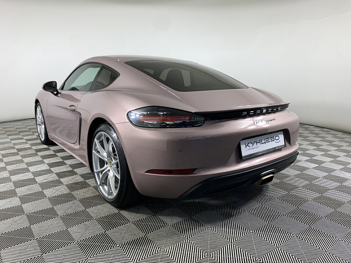 Porsche Cayman 2, 2022 года, Робот, Красный
