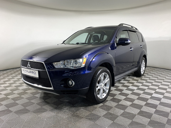 MITSUBISHI Outlander 2.4, 2012 года, Вариатор, СИНИЙ