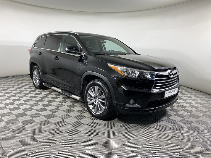 TOYOTA Highlander 3.5, 2015 года, Автоматическая, ЧЕРНЫЙ