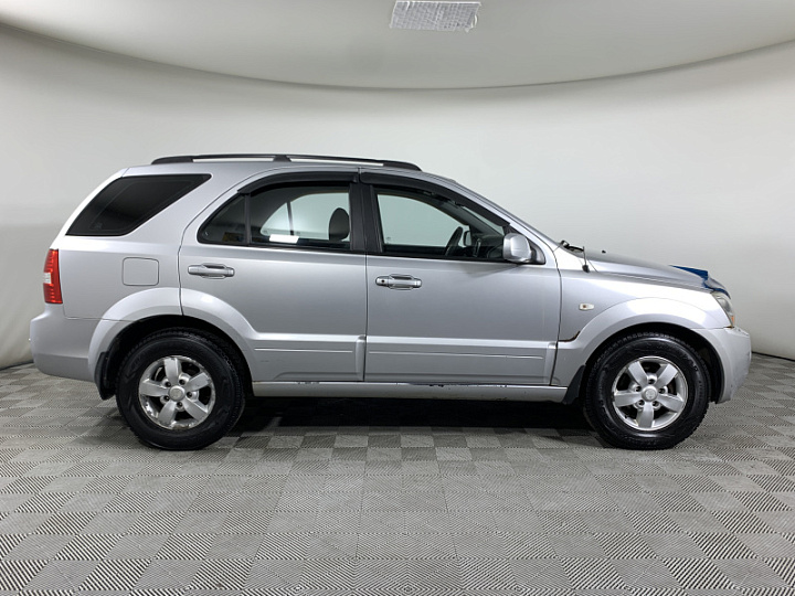 KIA Sorento 2.5, 2007 года, Автоматическая, Серебристый