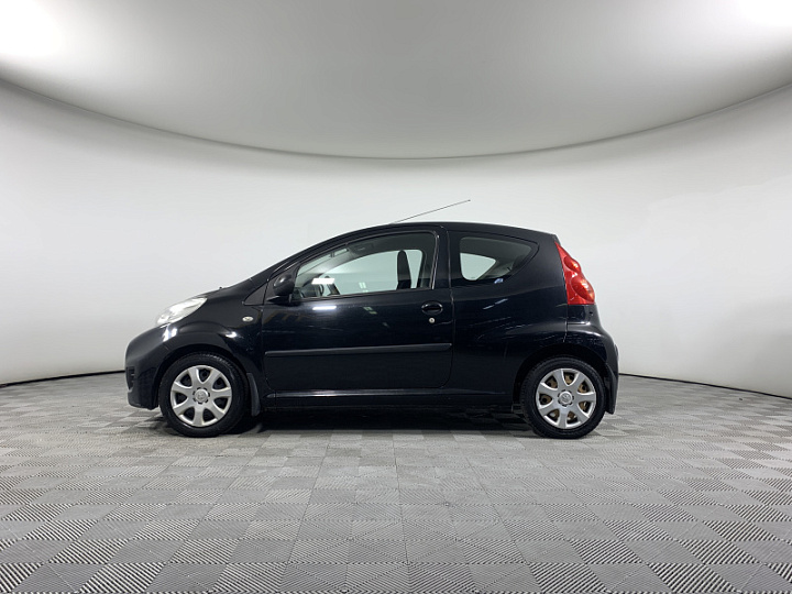 PEUGEOT 107 1, 2010 года, Робот, ЧЕРНЫЙ