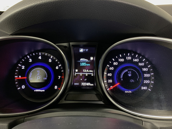 HYUNDAI Santa Fe 2.4, 2012 года, Автоматическая, БЕЛЫЙ