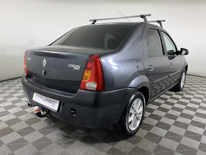RENAULT Logan 1.6, 2007 года, Механика, ТЕМНО-СЕРЫЙ