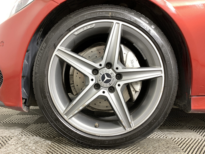 MERCEDES-BENZ C-Класс 180 1.6, 2015 года, Автоматическая, КРАСНЫЙ
