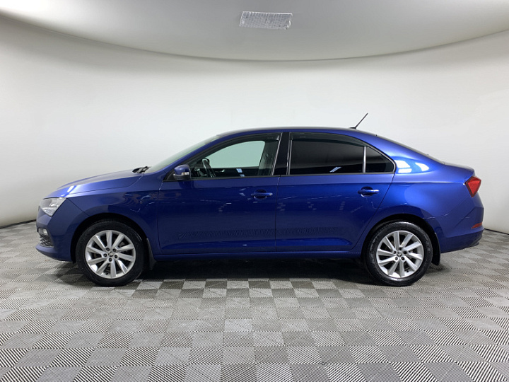 SKODA Rapid 1.4, 2020 года, Робот, СИНИЙ