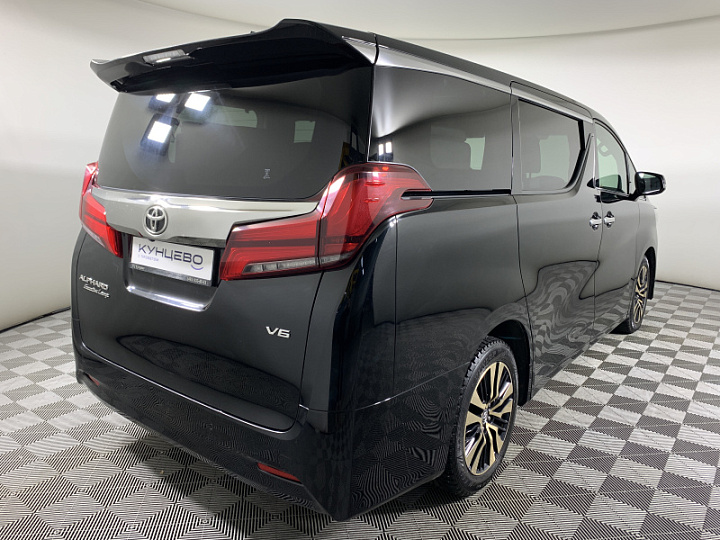 TOYOTA Alphard 3.5, 2018 года, Автоматическая, ЧЕРНЫЙ