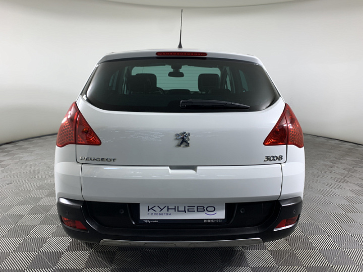 PEUGEOT 3008 1.6, 2012 года, Автоматическая, БЕЛЫЙ