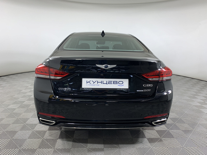 GENESIS G80 2, 2017 года, Автоматическая, ЧЕРНЫЙ