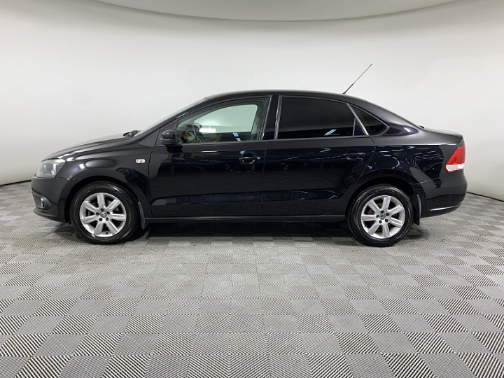 VOLKSWAGEN Polo 1.6, 2012 года, Автоматическая, ЧЕРНЫЙ