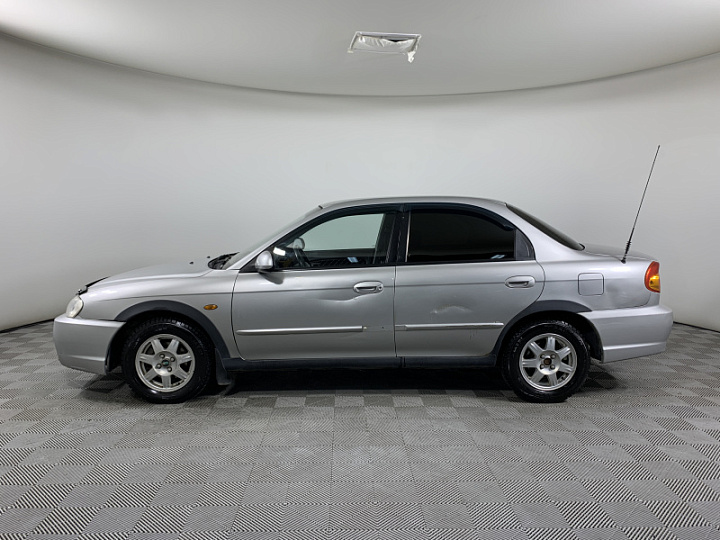 KIA Spectra 1.6, 2008 года, Автоматическая, Серебристый