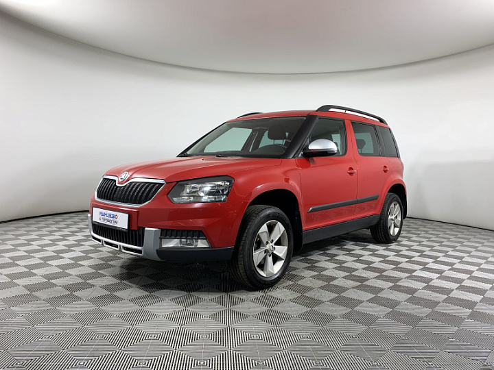 SKODA Yeti 1.2, 2014 года, Робот, КРАСНЫЙ