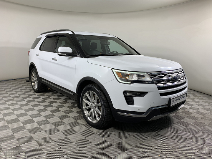 FORD Explorer 3.5, 2018 года, Автоматическая, БЕЛЫЙ