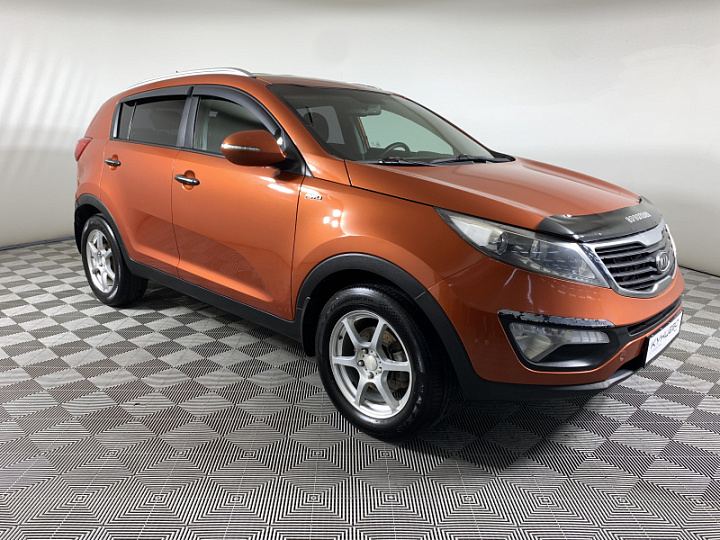 KIA Sportage 2, 2011 года, Автоматическая, оранжевый