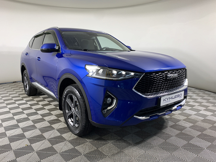 HAVAL F7 1.5, 2021 года, Робот, СИНИЙ