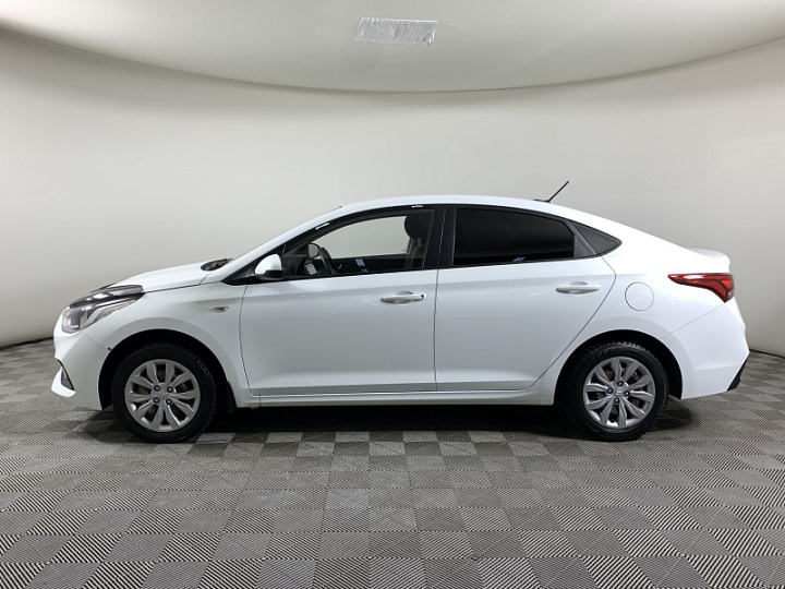 HYUNDAI Solaris 1.4, 2019 года, Механика, БЕЛЫЙ