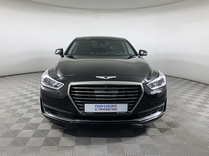 GENESIS G90 3.3, 2017 года, Автоматическая, ЧЕРНЫЙ