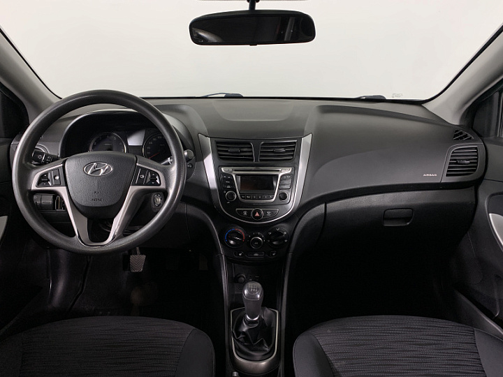 HYUNDAI Solaris 1.6, 2014 года, Механика, СИНИЙ