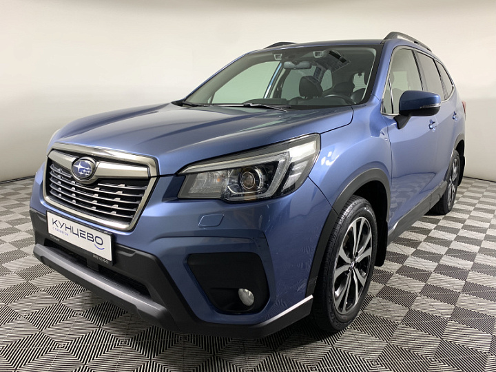 Subaru Forester 2, 2019 года, Вариатор, Синий