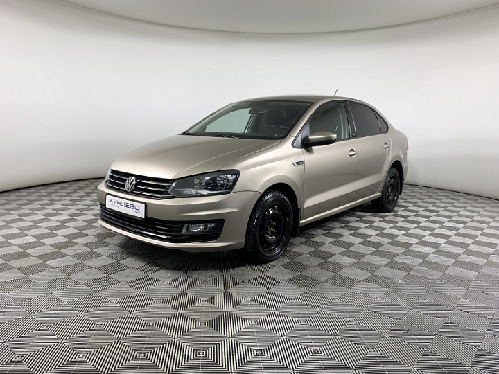 VOLKSWAGEN Polo 1.6, 2016 года, Автоматическая, БЕЖЕВЫЙ