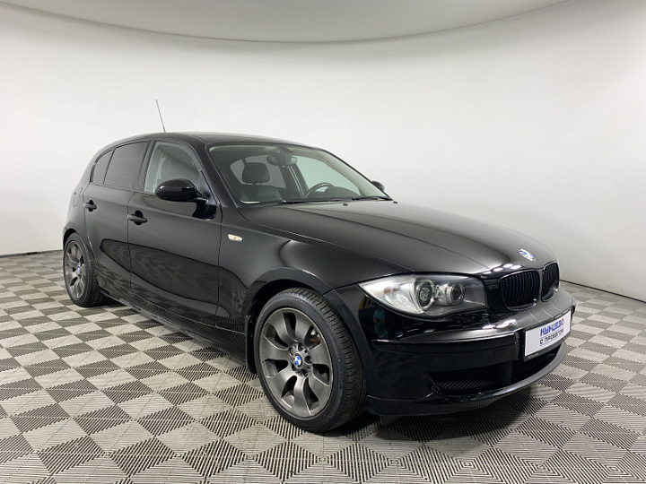 BMW 1 серии 1.6, 2008 года, Автоматическая, ЧЕРНЫЙ