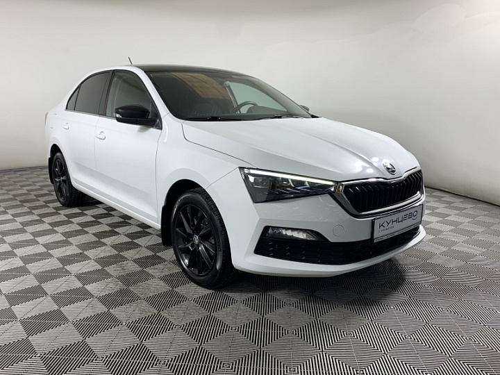 SKODA Rapid 1.6, 2021 года, Автоматическая, БЕЛЫЙ