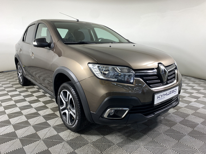 RENAULT Logan STEPWAY 1.6, 2022 года, Вариатор, КОРИЧНЕВЫЙ
