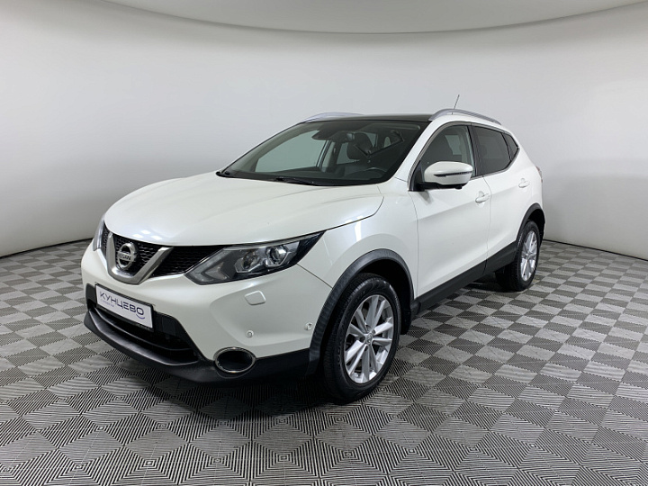 NISSAN Qashqai 2, 2015 года, Вариатор, БЕЛЫЙ