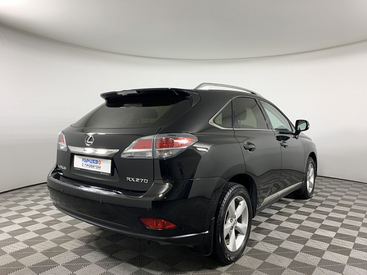 LEXUS RX 270 2.7, 2012 года, Автоматическая, ЧЕРНЫЙ