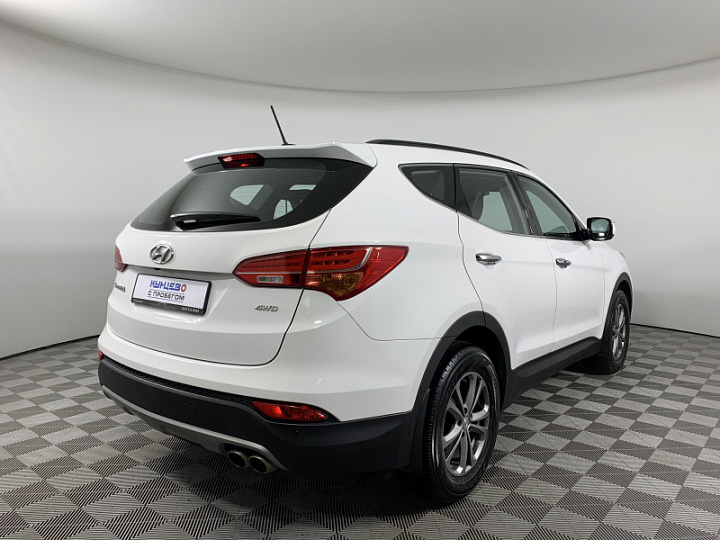 HYUNDAI Santa Fe 2.4, 2012 года, Автоматическая, БЕЛЫЙ