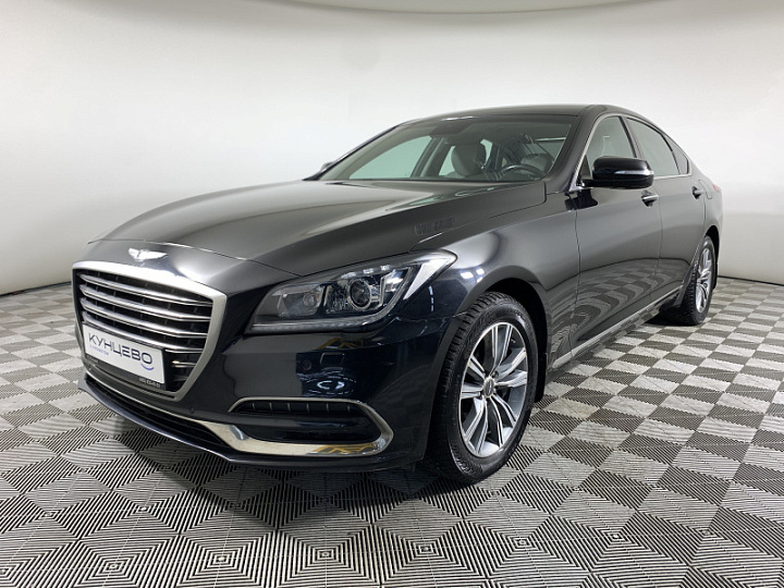 Genesis G80 2, 2018 года, Автоматическая, ЧЕРНЫЙ