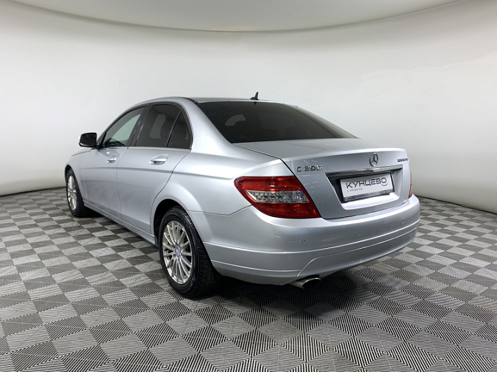 MERCEDES-BENZ C-Класс 200 1.8, 2008 года, Автоматическая, Серебристый