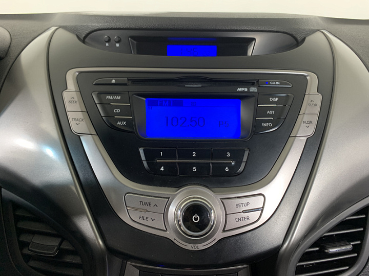 HYUNDAI Elantra 1.6, 2013 года, Механика, ЧЕРНЫЙ
